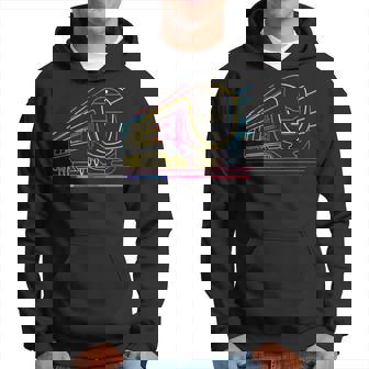 Dibujos Animados Tren Ferrocarrilía Férrea Sudadera - Regaloses