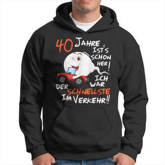 Die Legende Wird 40 Jahre 40S Birthday Kapuzenpullover - Geschenkecke