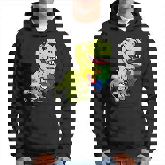 Dinosaurio Del Autismo Día De La Concienciación Sudadera - Regaloses