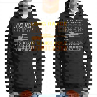 Disparar A Largo Alcance Es Como El Golf Pero Para Los Hombres Sudadera - Regaloses