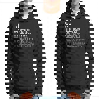 Dj Disc Jockey The Man Myth Legend Regalo Sudadera - Regaloses