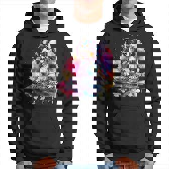 Dog Music Dj Tocadiscos Dj Dog Splash Beatmaker Dance Club Sudadera - Regaloses