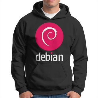 Double-Sided Debian Linux Software Of The Dedicated Community Kapuzenpullover - Geschenkecke