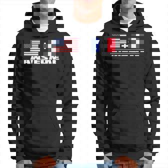Drapeau Américain Français Superbes Drapeaux Des États-Unis Et De La France Sweat à capuche - Cadeauxyz