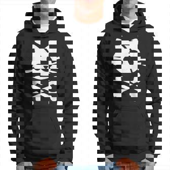 Drapeau Pirate Chat Mignon Sweat à capuche - Cadeauxyz