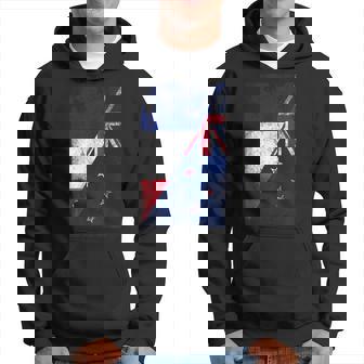 Drapeaux France Et Nouvelle-Zélande Nouvelle-Zélande Française Sweat à capuche - Cadeauxyz
