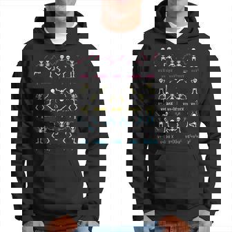 Drôle D'algèbre Fonction Squelette Geek Math Equation Sweat à capuche - Cadeauxyz