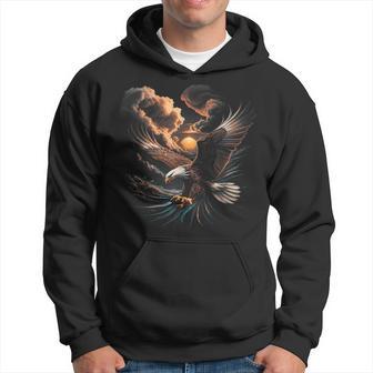 Eagle Bird Watching Wildlife American Pride Bald Eagle Usa Kapuzenpullover - Geschenkecke