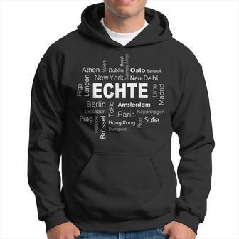 Echte Meine Hauptstadt Echte Meine Hauptstadt Kapuzenpullover - Geschenkecke