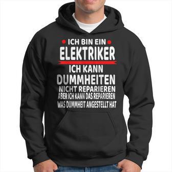 Electrician Humour Saying Electrician Kapuzenpullover - Geschenkecke