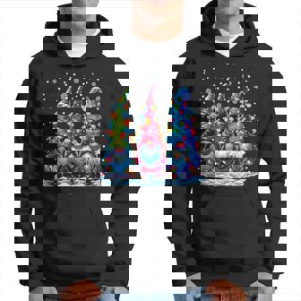 Ensemble Assorti Des Trois Gnomes Famille Bambin Joyeux Noël Sweat à capuche - Cadeauxyz
