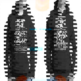 Er Ist Der Depp Wir Sind Nur Zum Saufen Here Kapuzenpullover - Geschenkecke