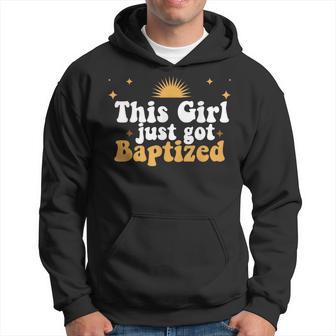 Esta Chica Acaba De Ser Bautizada Bautismo Religioso Cristiano Sudadera - Regaloses
