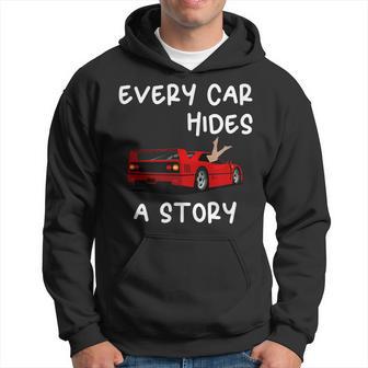 Every Car Hides A Story Saying 90Sintageibes Sudadera - Regaloses