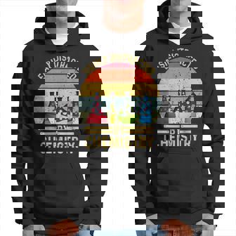 Facilement Distrait Par La Chimie Amoureux De La Chimie Sweat à capuche - Cadeauxyz