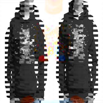 Fancy Dress Costume Clown Cat Clown Confetti Kapuzenpullover - Geschenkecke