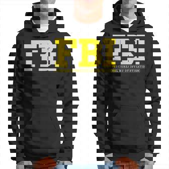Fbi Federal Office For Investigation Officers 2-Sided Kapuzenpullover - Geschenkecke