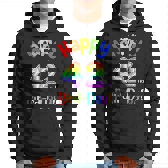 Feliz 42 Cumpleaños 42 Bird-Day Lgbtq Divertido Regalo Para Adultos Gay Sudadera - Regaloses