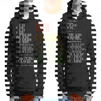 Ferdi Der Mann Der Mythos Die Legende Name Komisch Sweat à capuche - Cadeauxyz