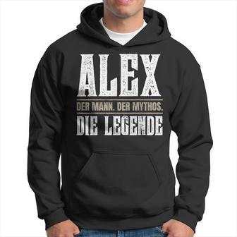 First Name Alex Name Alex Kapuzenpullover - Geschenkecke