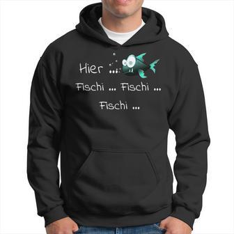 Here Fischi As A For Anglers Kapuzenpullover - Geschenkecke