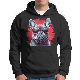 French Bulldog With Sunglasses Kapuzenpullover - Geschenkecke