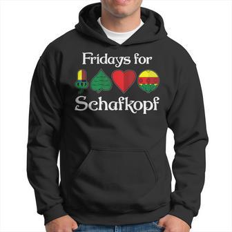 Fridays For Schafkopf Double Head Kapuzenpullover - Geschenkecke