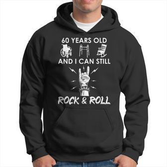 60Th Birthday Rock And Roll 60Th Birthday Gag Kapuzenpullover - Geschenkecke