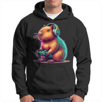 Capybara Gamerideo Games Lovers Capybara Kapuzenpullover - Geschenkecke