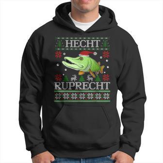 Fishing Christmas Fishing Pike Ruprecht Kapuzenpullover - Geschenkecke