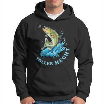 Fishing Saying With Fish And Bait Kapuzenpullover - Geschenkecke