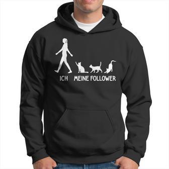 Ich Meine Follower Cats Saying Kitten Idea Cat Kapuzenpullover - Geschenkecke