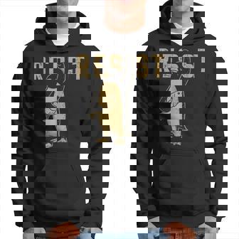 Penguin Resist Penguins Protest Against Tarifs Sweat à capuche - Cadeauxyz