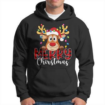 Reindeer Merry Christmas Family Kapuzenpullover - Geschenkecke