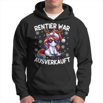 Reindeer War Sold Out Reindeer Christmas Kapuzenpullover - Geschenkecke