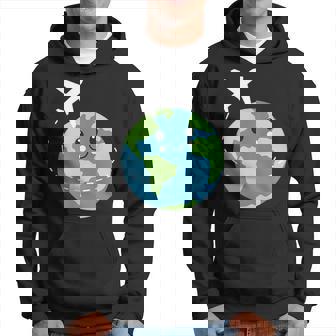 Travel Children's World Globe Travel Plane Kapuzenpullover - Geschenkecke