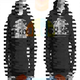 Gamer Dj Never Forget Nostalgia intage Retro Kapuzenpullover - Seseable
