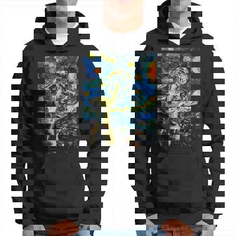 Gatoan Gogh Noche Estrellada Sudadera - Regaloses