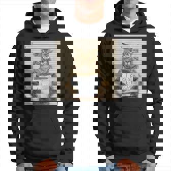 Gefangenbild Katze Mit Spruch I Stole Bitcoin Druck Kapuzenpullover - Geschenkecke