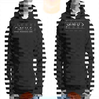 Genius Tabla Periódica De Elementos Divertido Sudadera - Regaloses