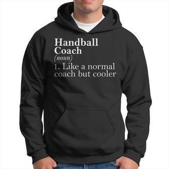 For Handball Trainer Definition Handball Trainer Kapuzenpullover - Geschenkecke