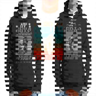Gorilas Puede Juzgar Gran Simio Primate Gorila Sudadera - Regaloses