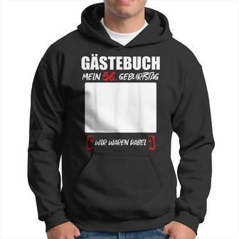 Guest Book 56Th Birthday Signatures Party Kapuzenpullover - Geschenkecke