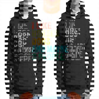 Me Gustan Los Caballos Perros Y Talez 3 Personas Jinete De Caballos Amante De Los Perros Sin Mangas Sudadera - Regaloses