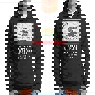 Hanford California Ille Ca Usa Californie Drapeau Sweat à capuche - Cadeauxyz