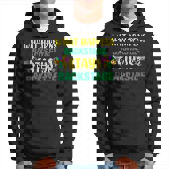 What Happens Backstage Stays Backstage Theater Teatro Sudadera - Regaloses