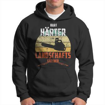 Hard Hardener Landscaper Chainsawintage Kapuzenpullover - Geschenkecke