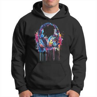 Headphones Music Dj Beatmaker Techno Splash House Music Edm Kapuzenpullover - Geschenkecke