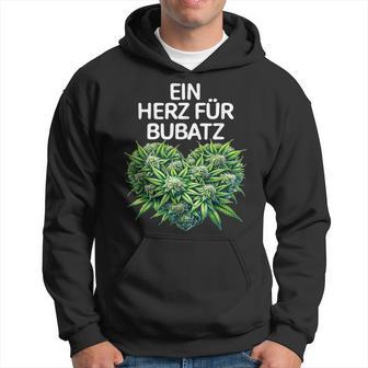 A Heart For Bubatz Bubatz Saying With Heart Bubatz Kapuzenpullover - Geschenkecke