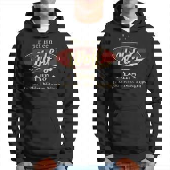 Het Is Een Wolf Ding Je Zou Het Niet Begrijpen Kapuzenpullover - Seseable